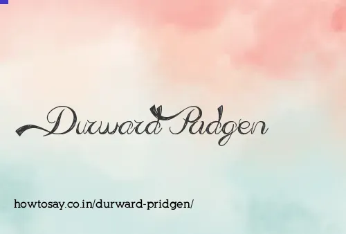 Durward Pridgen