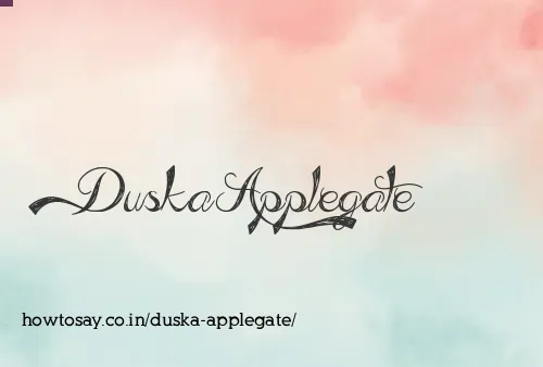 Duska Applegate