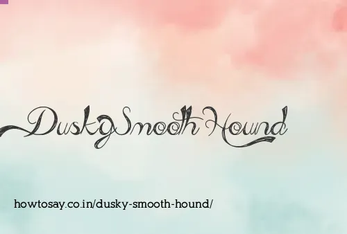 Dusky Smooth Hound