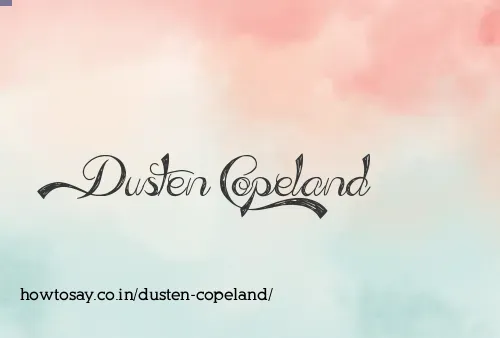 Dusten Copeland