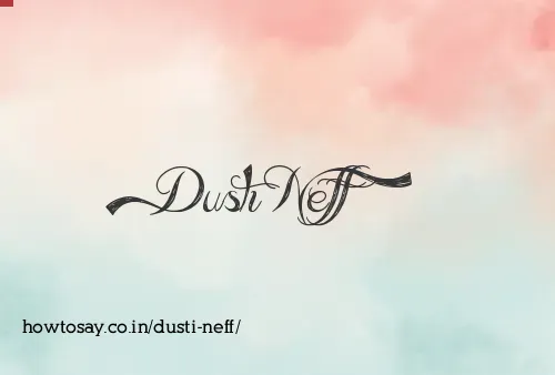 Dusti Neff