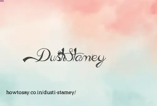 Dusti Stamey