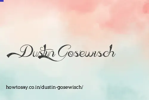 Dustin Gosewisch