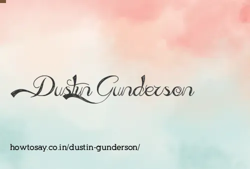 Dustin Gunderson