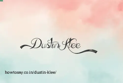 Dustin Klee