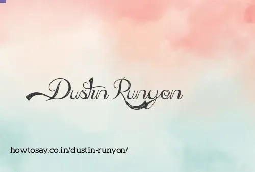 Dustin Runyon