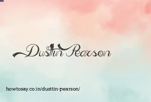 Dusttin Pearson