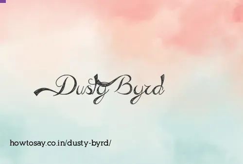 Dusty Byrd