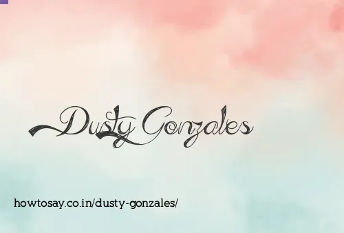 Dusty Gonzales