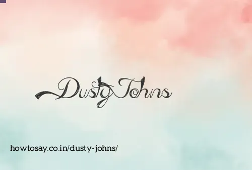 Dusty Johns