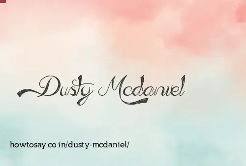 Dusty Mcdaniel