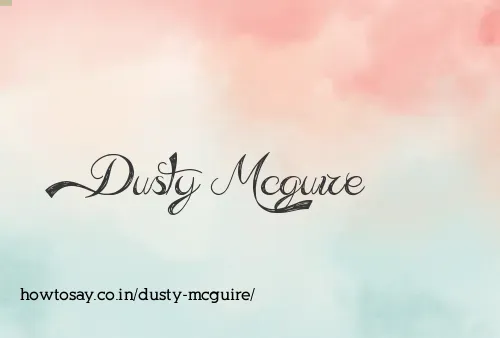 Dusty Mcguire