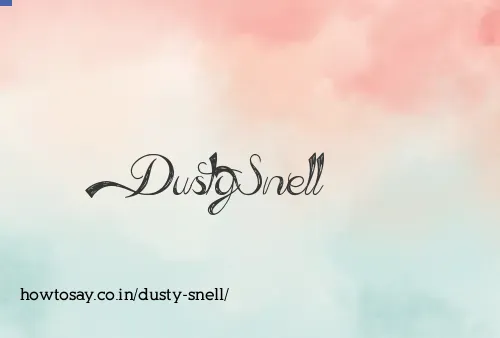 Dusty Snell