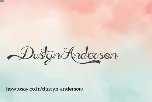 Dustyn Anderson