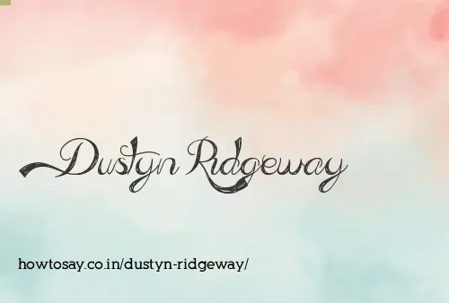Dustyn Ridgeway