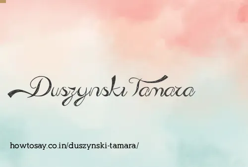 Duszynski Tamara