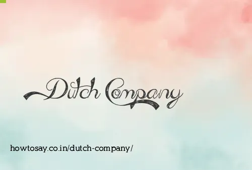 Dutch Company