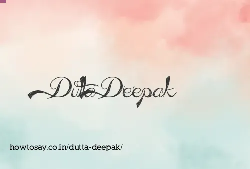 Dutta Deepak