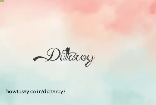 Duttaroy