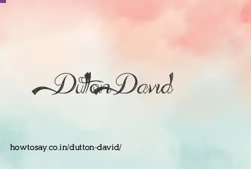 Dutton David