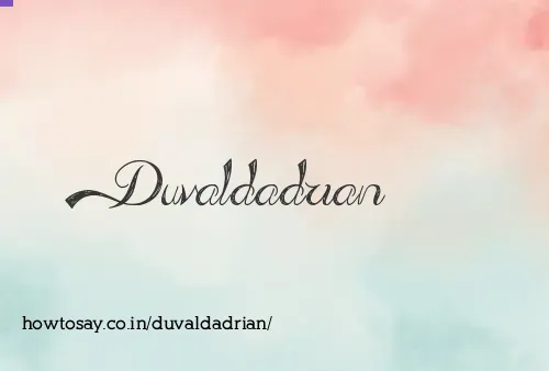 Duvaldadrian