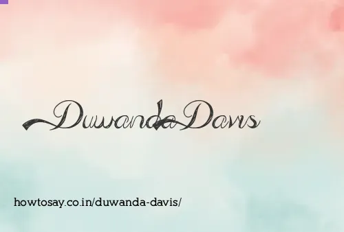 Duwanda Davis