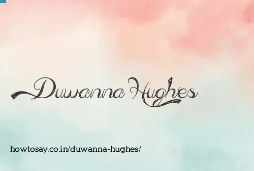 Duwanna Hughes