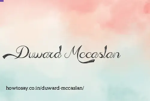 Duward Mccaslan