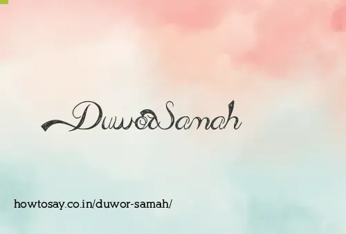 Duwor Samah