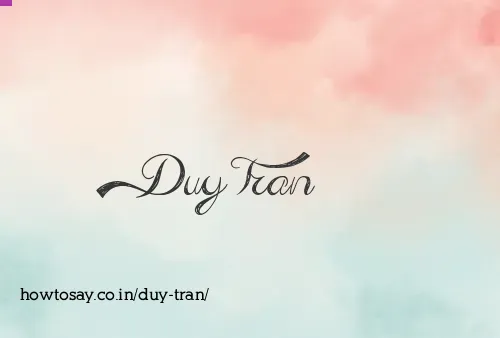 Duy Tran