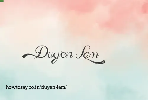 Duyen Lam