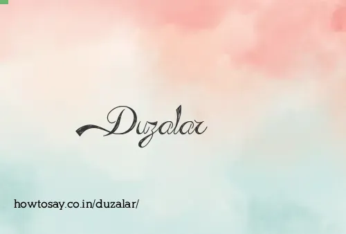 Duzalar