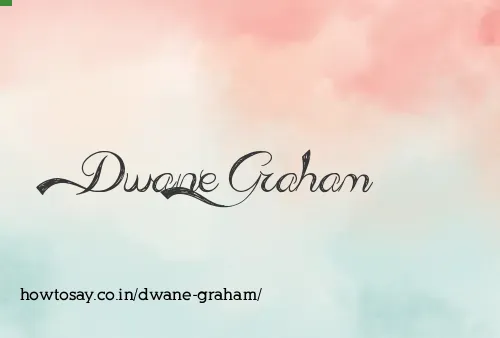 Dwane Graham