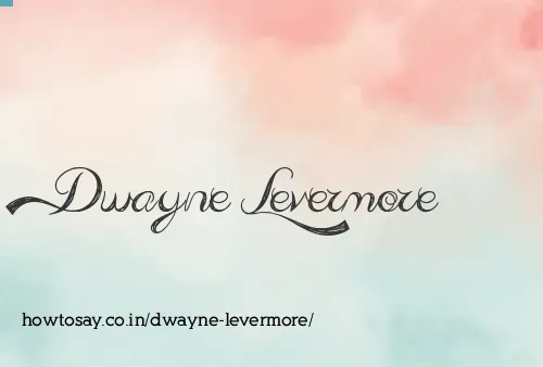 Dwayne Levermore