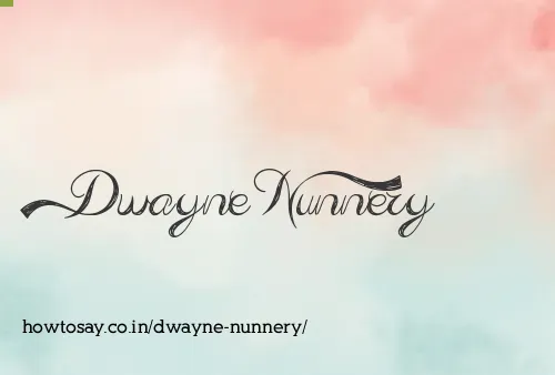 Dwayne Nunnery