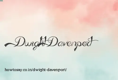 Dwight Davenport