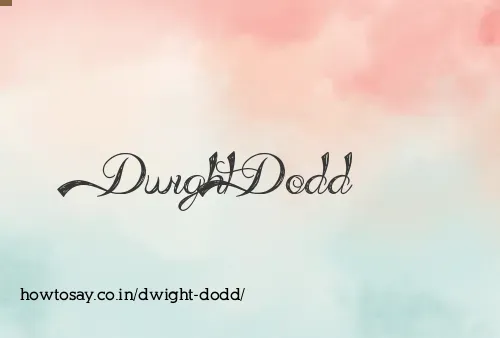 Dwight Dodd