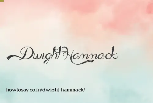Dwight Hammack