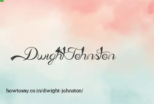 Dwight Johnston