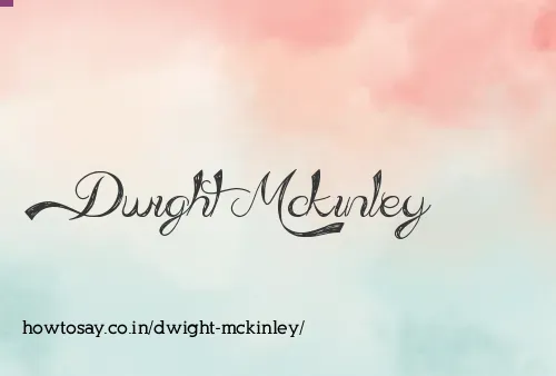 Dwight Mckinley
