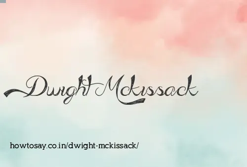 Dwight Mckissack