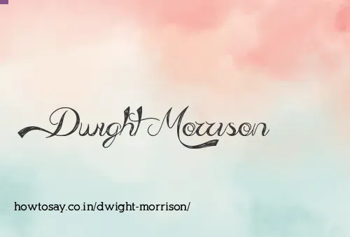 Dwight Morrison