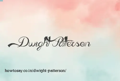 Dwight Patterson