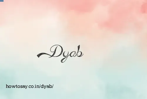 Dyab