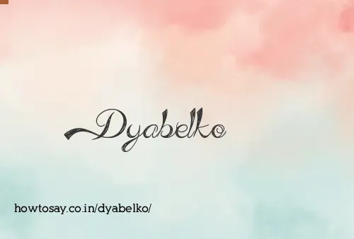 Dyabelko