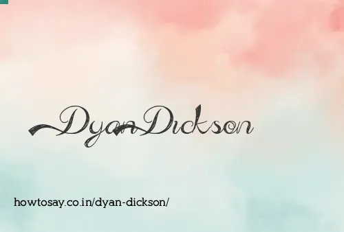 Dyan Dickson
