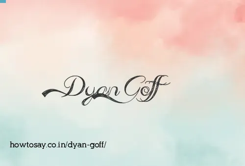 Dyan Goff