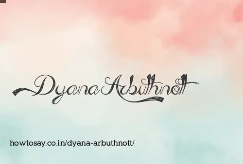 Dyana Arbuthnott