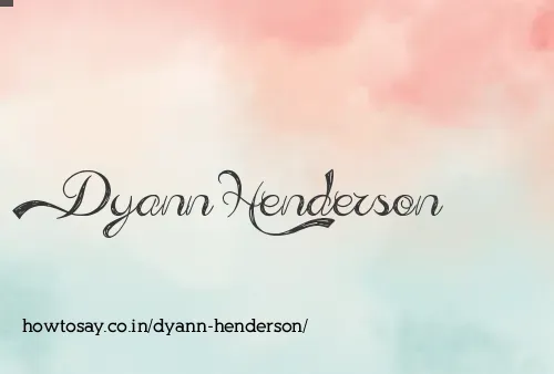 Dyann Henderson