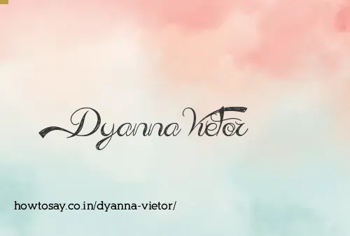 Dyanna Vietor